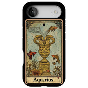 Zodiac Aquarius Tough Cases For Apple iPhone (17, 16, 15, 14, 13, 12, 11, X, SE, 8, 7/ Air, Plus, Pro, Max, Mini, XR, XS), Print in USA