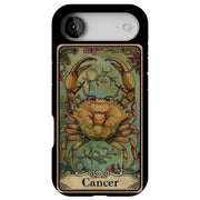 Zodiac Cancer Tough Cases For Apple iPhone (17, 16, 15, 14, 13, 12, 11, X, SE, 8, 7/ Air, Plus, Pro, Max, Mini, XR, XS), Print in USA