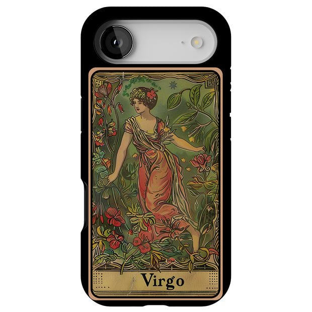 Zodiac Virgo Tough Cases For Apple iPhone (17, 16, 15, 14, 13, 12, 11, X, SE, 8, 7/ Air, Plus, Pro, Max, Mini, XR, XS), Print in USA