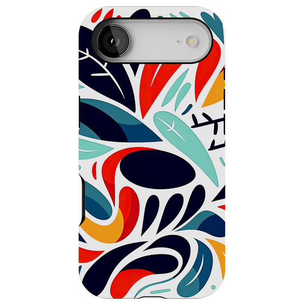 Abstract Nature Tough Cases For Apple iPhone (17, 16, 15, 14, 13, 12, 11, X, SE, 8, 7/ Air, Plus, Pro, Max, Mini, XR, XS), Print in USA