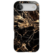 Gold Marble Tough Cases For Apple iPhone (17, 16, 15, 14, 13, 12, 11, X, SE, 8, 7/ Air, Plus, Pro, Max, Mini, XR, XS), Print in USA