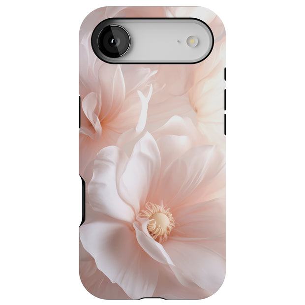 Grace Floral Beauty Tough Cases For Apple iPhone (17, 16, 15, 14, 13, 12, 11, X, SE, 8, 7/ Air, Plus, Pro, Max, Mini, XR, XS), Print in USA