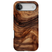 Swirl Wood Grain Tough Cases For Apple iPhone (17, 16, 15, 14, 13, 12, 11, X, SE, 8, 7/ Air, Plus, Pro, Max, Mini, XR, XS), Print in USA