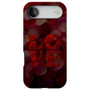 Love in Roses Tough Cases For Apple iPhone (17, 16, 15, 14, 13, 12, 11, X, SE, 8, 7/ Air, Plus, Pro, Max, Mini, XR, XS), Print in USA