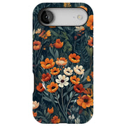 Wild Flowers Tough Cases For Apple iPhone (17, 16, 15, 14, 13, 12, 11, X, SE, 8, 7/ Air, Plus, Pro, Max, Mini, XR, XS), Print in USA