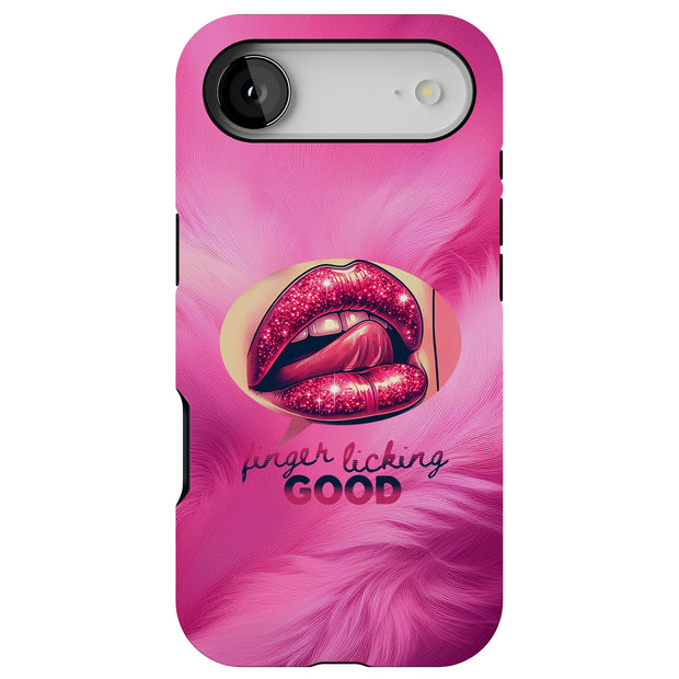 Finger Licking Good Tough Cases For Apple iPhone (17, 16, 15, 14, 13, 12, 11, X, SE, 8, 7/ Air, Plus, Pro, Max, Mini, XR, XS), Print in USA