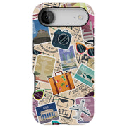 Travel Sticker Tough Cases For Apple iPhone (17, 16, 15, 14, 13, 12, 11, X, SE, 8, 7/ Air, Plus, Pro, Max, Mini, XR, XS), Print in USA
