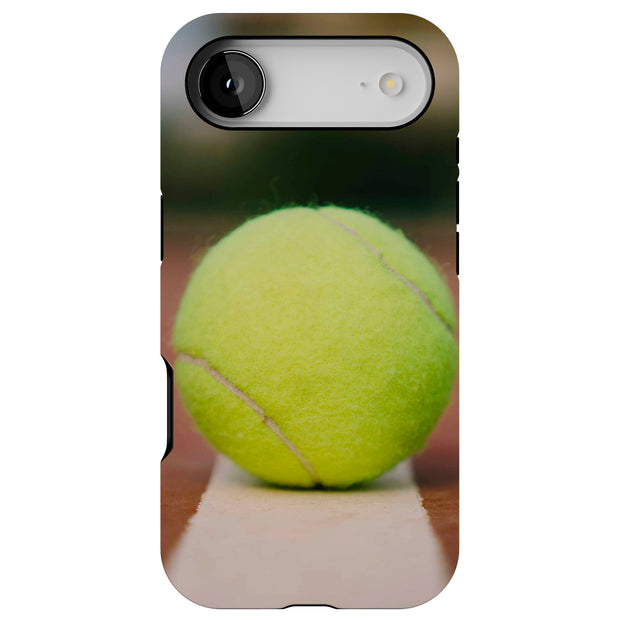 Tennis  Tough Cases For Apple iPhone (17, 16, 15, 14, 13, 12, 11, X, SE, 8, 7/ Air, Plus, Pro, Max, Mini, XR, XS), Print in USA