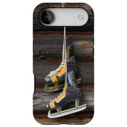 Hockey Skates Tough Cases For Apple iPhone (17, 16, 15, 14, 13, 12, 11, X, SE, 8, 7/ Air, Plus, Pro, Max, Mini, XR, XS), Print in USA