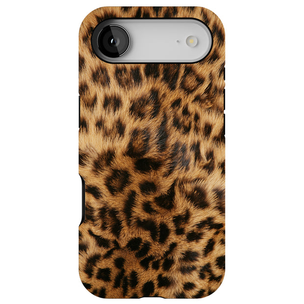 Leopard Skin Tough Cases For Apple iPhone (17, 16, 15, 14, 13, 12, 11, X, SE, 8, 7/ Air, Plus, Pro, Max, Mini, XR, XS), Print in USA