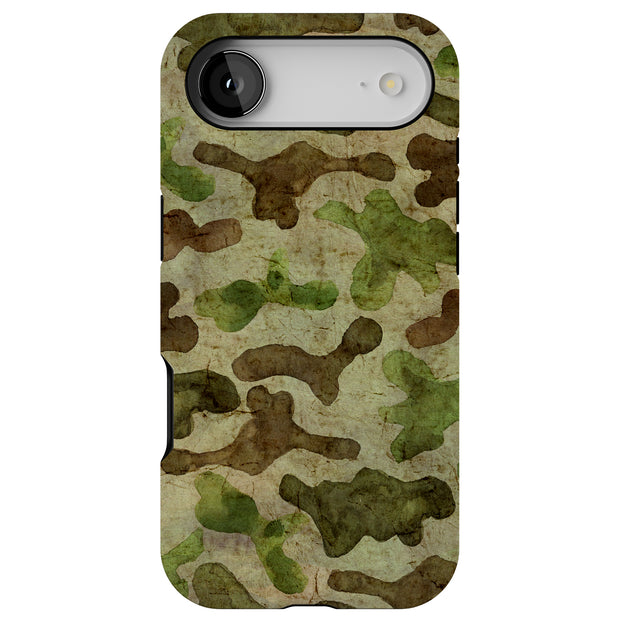 Camouflage Tough Cases For Apple iPhone (17, 16, 15, 14, 13, 12, 11, X, SE, 8, 7/ Air, Plus, Pro, Max, Mini, XR, XS), Print in USA
