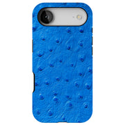Blue Ostrich Tough Cases For Apple iPhone (17, 16, 15, 14, 13, 12, 11, X, SE, 8, 7/ Air, Plus, Pro, Max, Mini, XR, XS), Print in USA