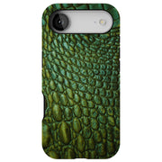 Satin Crocodile Tough Cases For Apple iPhone (17, 16, 15, 14, 13, 12, 11, X, SE, 8, 7/ Air, Plus, Pro, Max, Mini, XR, XS), Print in USA