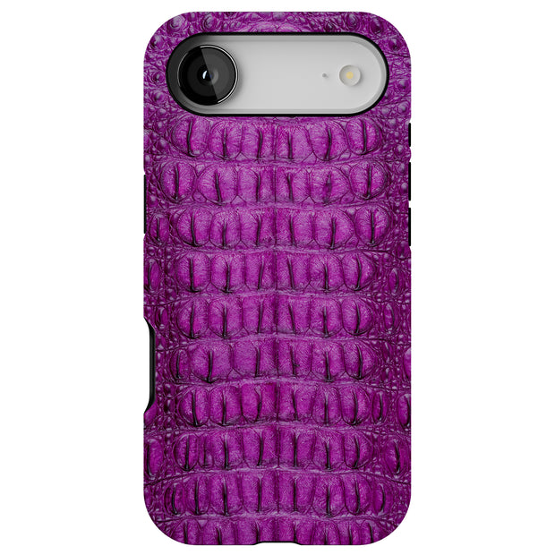 Crocodile Skin Tough Cases For Apple iPhone (17, 16, 15, 14, 13, 12, 11, X, SE, 8, 7/ Air, Plus, Pro, Max, Mini, XR, XS), Print in USA