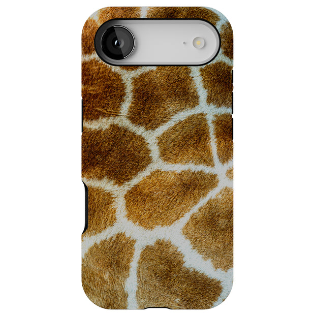 Giraffe Fur 1 Tough Cases For Apple iPhone (17, 16, 15, 14, 13, 12, 11, X, SE, 8, 7/ Air, Plus, Pro, Max, Mini, XR, XS), Print in USA