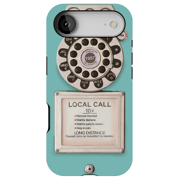 Telephone 01 Tough Cases For Apple iPhone (17, 16, 15, 14, 13, 12, 11, X, SE, 8, 7/ Air, Plus, Pro, Max, Mini, XR, XS), Print in USA