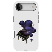 Space Piano Tough Cases For Apple iPhone (17, 16, 15, 14, 13, 12, 11, X, SE, 8, 7/ Air, Plus, Pro, Max, Mini, XR, XS), Print in USA