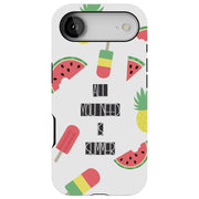 Only Summer Tough Cases For Apple iPhone (17, 16, 15, 14, 13, 12, 11, X, SE, 8, 7/ Air, Plus, Pro, Max, Mini, XR, XS), Print in USA