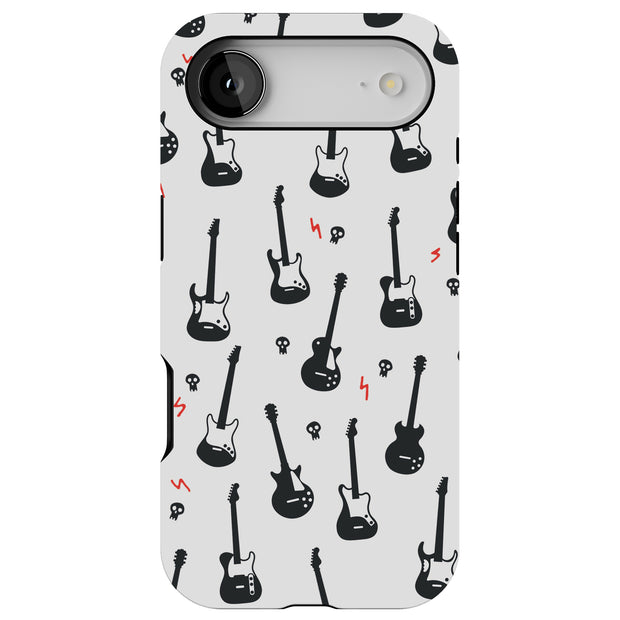 Rock Guitar Tough Cases For Apple iPhone (17, 16, 15, 14, 13, 12, 11, X, SE, 8, 7/ Air, Plus, Pro, Max, Mini, XR, XS), Print in USA