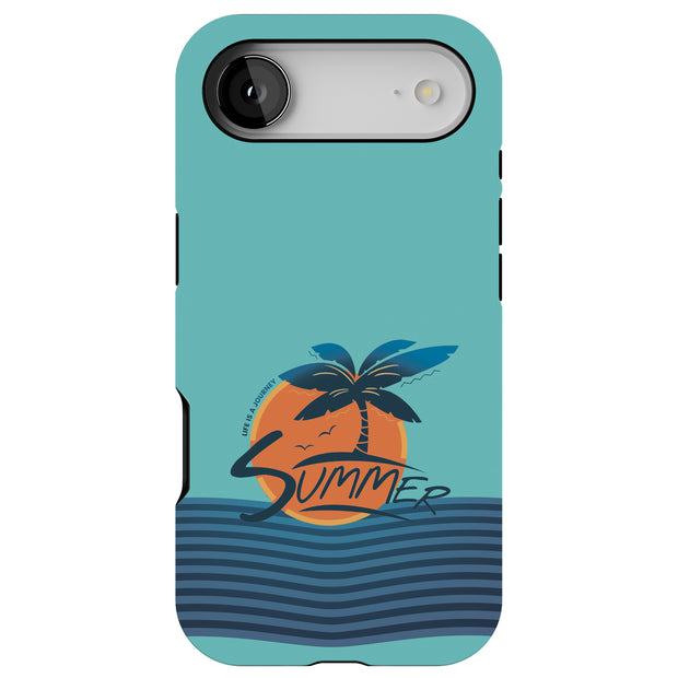 Palm Tree 01 Tough Cases For Apple iPhone (17, 16, 15, 14, 13, 12, 11, X, SE, 8, 7/ Air, Plus, Pro, Max, Mini, XR, XS), Print in USA