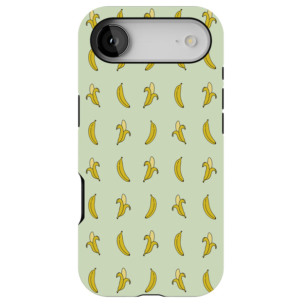 Cute Bananas Tough Cases For Apple iPhone (17, 16, 15, 14, 13, 12, 11, X, SE, 8, 7/ Air, Plus, Pro, Max, Mini, XR, XS), Print in USA