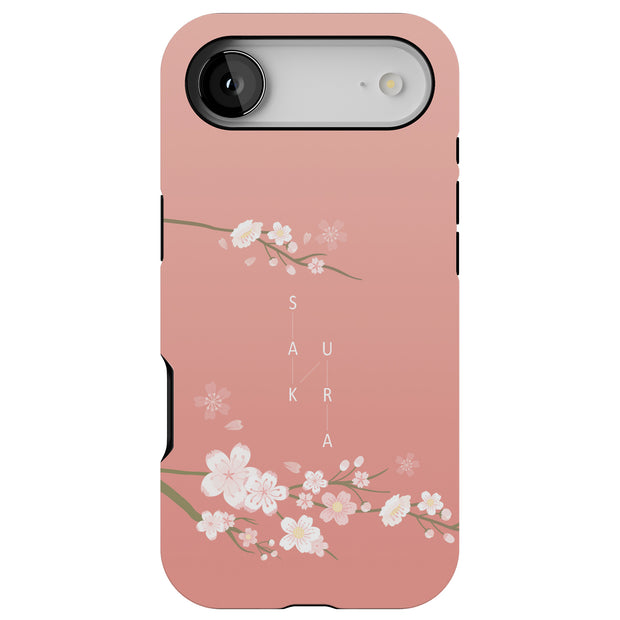 Cherry Blossom Tough Cases For Apple iPhone (17, 16, 15, 14, 13, 12, 11, X, SE, 8, 7/ Air, Plus, Pro, Max, Mini, XR, XS), Print in USA