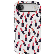Lipstick Tough Cases For Apple iPhone (17, 16, 15, 14, 13, 12, 11, X, SE, 8, 7/ Air, Plus, Pro, Max, Mini, XR, XS), Print in USA
