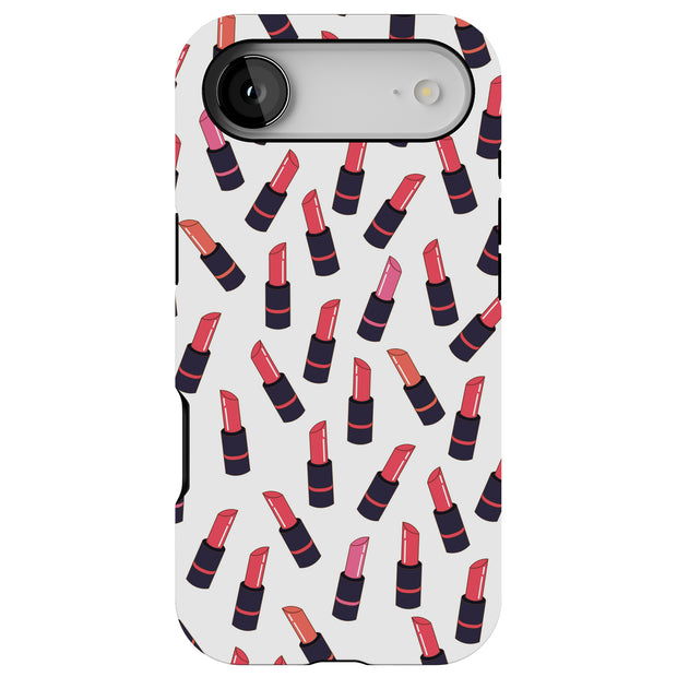 Lipstick Tough Cases For Apple iPhone (17, 16, 15, 14, 13, 12, 11, X, SE, 8, 7/ Air, Plus, Pro, Max, Mini, XR, XS), Print in USA