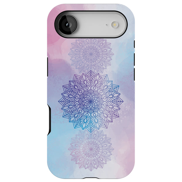 Elegant Mandala Tough Cases For Apple iPhone (17, 16, 15, 14, 13, 12, 11, X, SE, 8, 7/ Air, Plus, Pro, Max, Mini, XR, XS), Print in USA