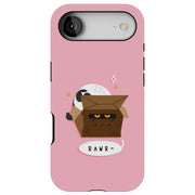 Cat Hide Box Tough Cases For Apple iPhone (17, 16, 15, 14, 13, 12, 11, X, SE, 8, 7/ Air, Plus, Pro, Max, Mini, XR, XS), Print in USA