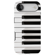Piano Keys Tough Cases For Apple iPhone (17, 16, 15, 14, 13, 12, 11, X, SE, 8, 7/ Air, Plus, Pro, Max, Mini, XR, XS), Print in USA