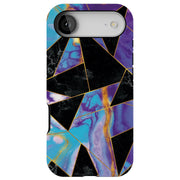 Purple Marble Tough Cases For Apple iPhone (17, 16, 15, 14, 13, 12, 11, X, SE, 8, 7/ Air, Plus, Pro, Max, Mini, XR, XS), Print in USA