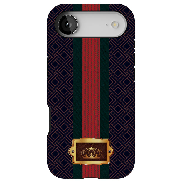 Royal Ribbon Tough Cases For Apple iPhone (17, 16, 15, 14, 13, 12, 11, X, SE, 8, 7/ Air, Plus, Pro, Max, Mini, XR, XS), Print in USA