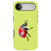 Ladybug Photo Tough Cases For Apple iPhone (17, 16, 15, 14, 13, 12, 11, X, SE, 8, 7/ Air, Plus, Pro, Max, Mini, XR, XS), Print in USA