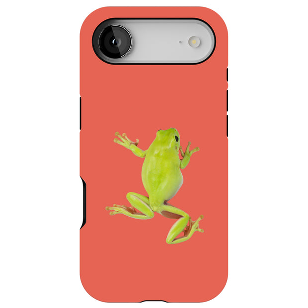 Frog Photo Tough Cases For Apple iPhone (17, 16, 15, 14, 13, 12, 11, X, SE, 8, 7/ Air, Plus, Pro, Max, Mini, XR, XS), Print in USA
