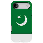 Flag Pakistan Tough Cases For Apple iPhone (17, 16, 15, 14, 13, 12, 11, X, SE, 8, 7/ Air, Plus, Pro, Max, Mini, XR, XS), Print in USA