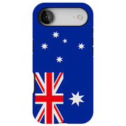 Flag Australia Tough Cases For Apple iPhone (17, 16, 15, 14, 13, 12, 11, X, SE, 8, 7/ Air, Plus, Pro, Max, Mini, XR, XS), Print in USA