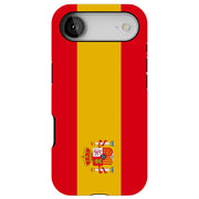 Flag Spain Tough Cases For Apple iPhone (17, 16, 15, 14, 13, 12, 11, X, SE, 8, 7/ Air, Plus, Pro, Max, Mini, XR, XS), Print in USA