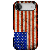 America Flag  Tough Cases For Apple iPhone (17, 16, 15, 14, 13, 12, 11, X, SE, 8, 7/ Air, Plus, Pro, Max, Mini, XR, XS), Print in USA