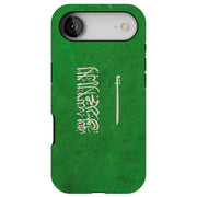 Saudi Arabia 1 Tough Cases For Apple iPhone (17, 16, 15, 14, 13, 12, 11, X, SE, 8, 7/ Air, Plus, Pro, Max, Mini, XR, XS), Print in USA