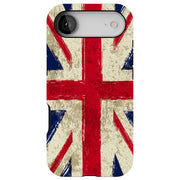 Old UK Flag Tough Cases For Apple iPhone (17, 16, 15, 14, 13, 12, 11, X, SE, 8, 7/ Air, Plus, Pro, Max, Mini, XR, XS), Print in USA