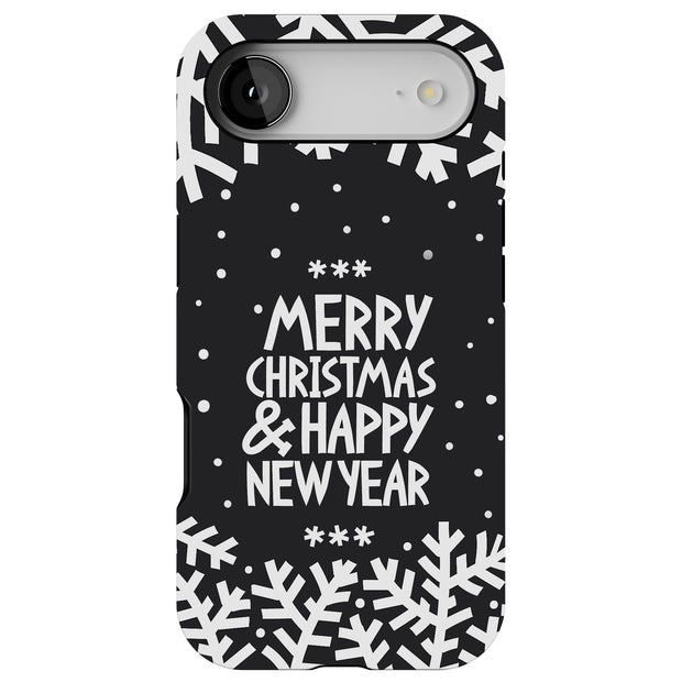 Merry Christmas Tough Cases For Apple iPhone (17, 16, 15, 14, 13, 12, 11, X, SE, 8, 7/ Air, Plus, Pro, Max, Mini, XR, XS), Print in USA
