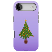 Xmas Tree Tough Cases For Apple iPhone (17, 16, 15, 14, 13, 12, 11, X, SE, 8, 7/ Air, Plus, Pro, Max, Mini, XR, XS), Print in USA