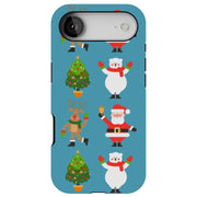 Cute Christmas Tough Cases For Apple iPhone (17, 16, 15, 14, 13, 12, 11, X, SE, 8, 7/ Air, Plus, Pro, Max, Mini, XR, XS), Print in USA