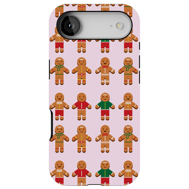 Gingerbread Man Tough Cases For Apple iPhone (17, 16, 15, 14, 13, 12, 11, X, SE, 8, 7/ Air, Plus, Pro, Max, Mini, XR, XS), Print in USA