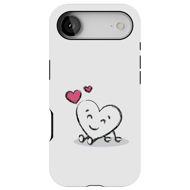 Heart 2 Tough Cases For Apple iPhone (17, 16, 15, 14, 13, 12, 11, X, SE, 8, 7/ Air, Plus, Pro, Max, Mini, XR, XS), Print in USA