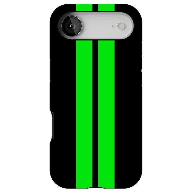 Racing Stripe 6 Tough Cases For Apple iPhone (17, 16, 15, 14, 13, 12, 11, X, SE, 8, 7/ Air, Plus, Pro, Max, Mini, XR, XS), Print in USA