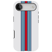 Race Stripe 10 Tough Cases For Apple iPhone (17, 16, 15, 14, 13, 12, 11, X, SE, 8, 7/ Air, Plus, Pro, Max, Mini, XR, XS), Print in USA