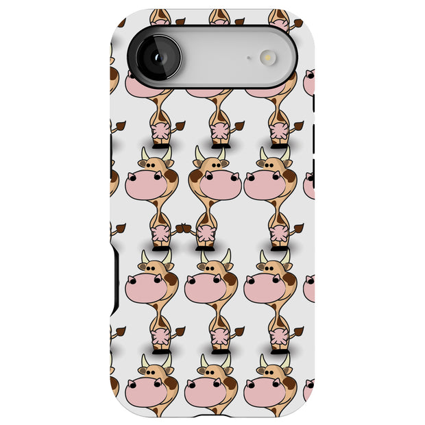 Milk Cow One Tough Cases For Apple iPhone (17, 16, 15, 14, 13, 12, 11, X, SE, 8, 7/ Air, Plus, Pro, Max, Mini, XR, XS), Print in USA