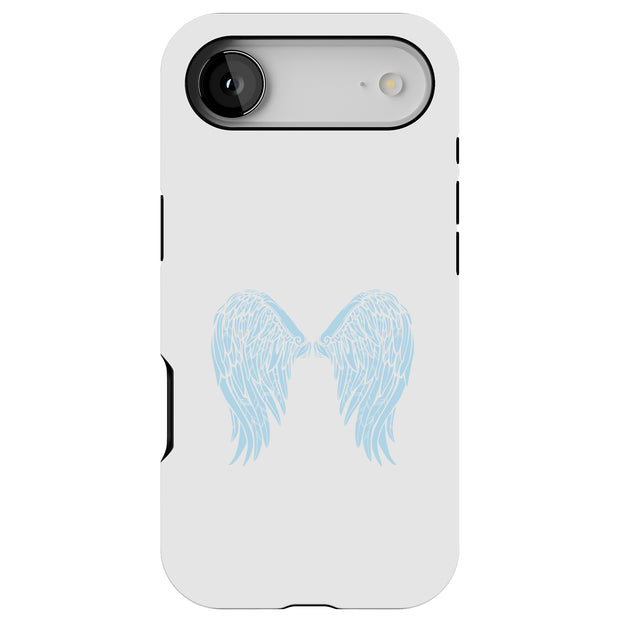 Blue Wings 1 Tough Cases For Apple iPhone (17, 16, 15, 14, 13, 12, 11, X, SE, 8, 7/ Air, Plus, Pro, Max, Mini, XR, XS), Print in USA